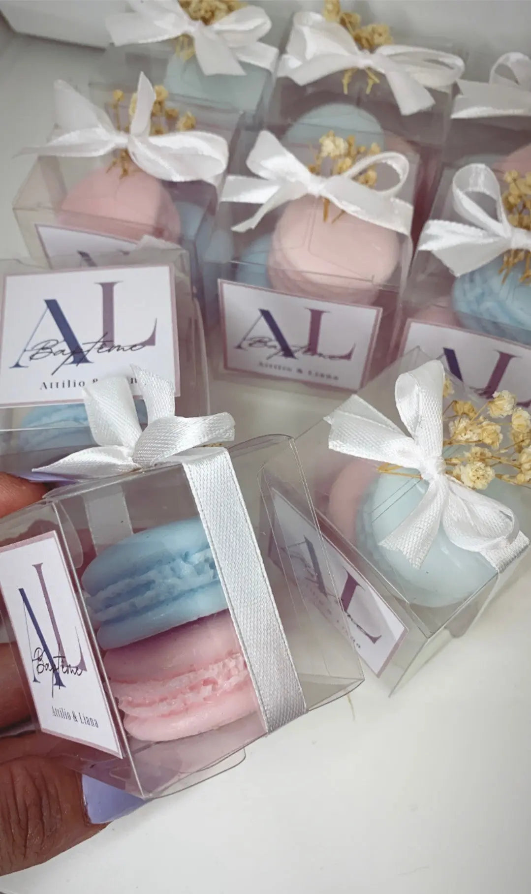 Minis coffrets macarons Féetonchoix