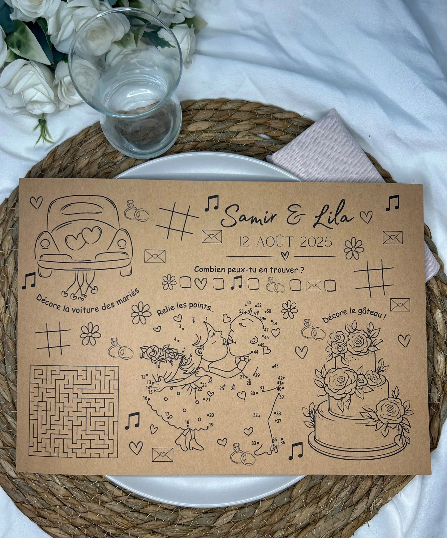 Set de table enfants Féetonchoix