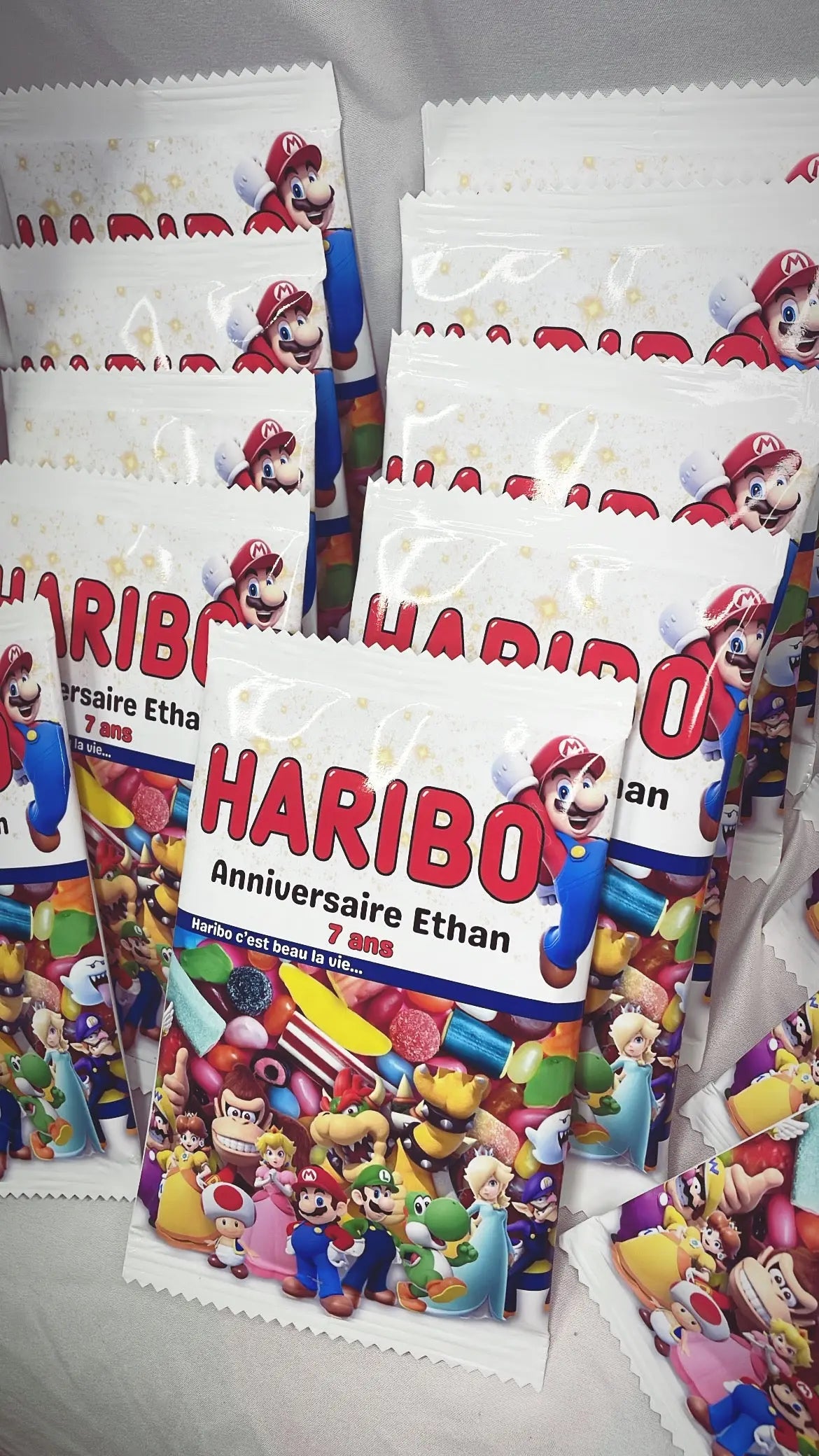 Sachets de bonbons haribo Féetonchoix