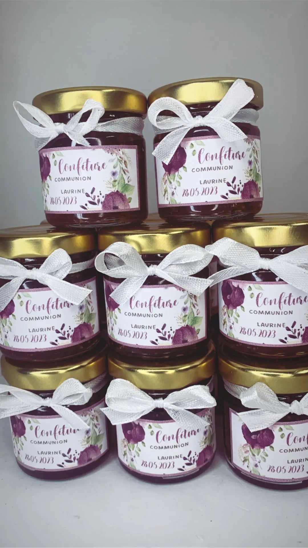 Minis pots de confiture Féetonchoix