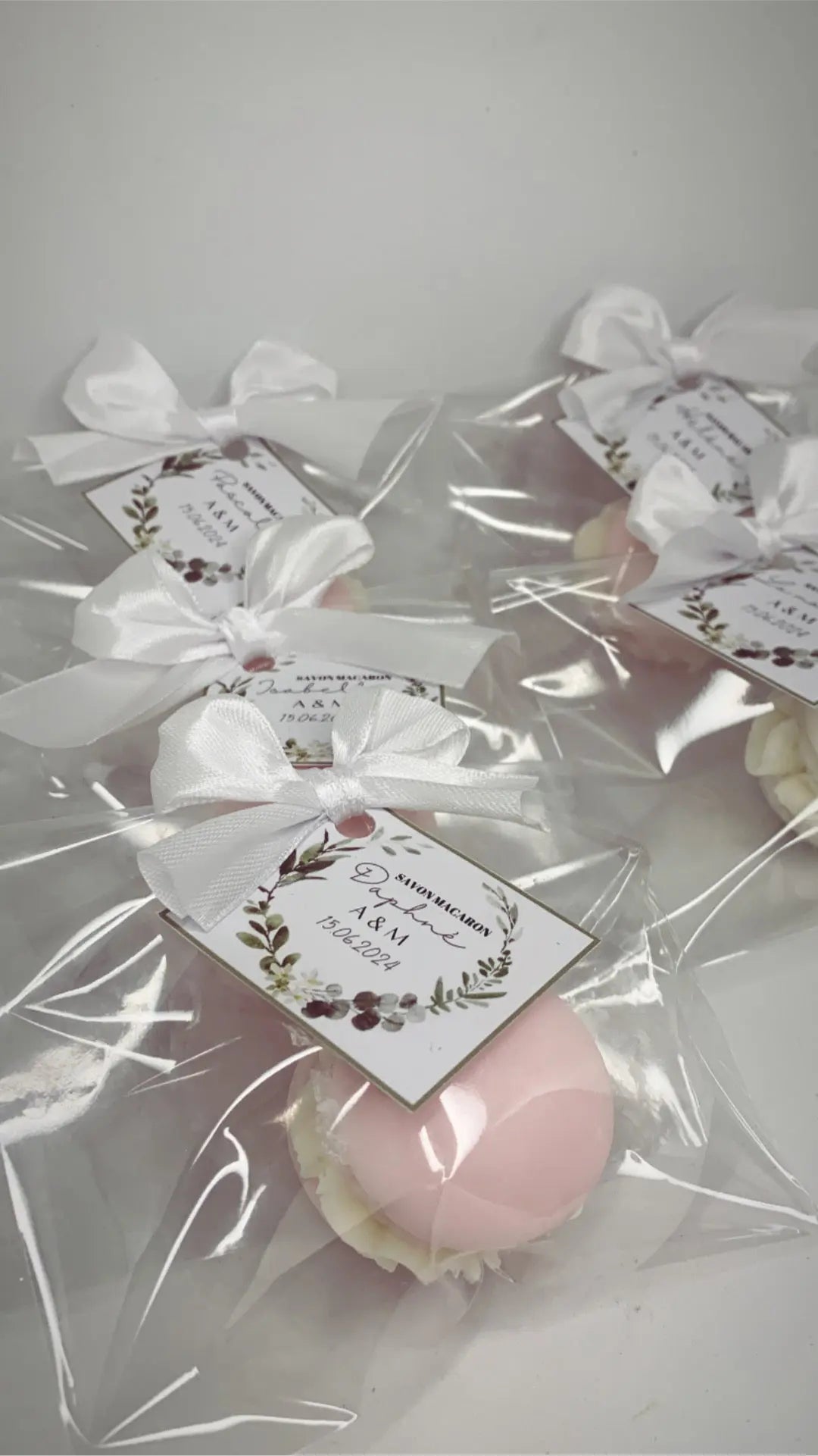Mini savons macarons Féetonchoix