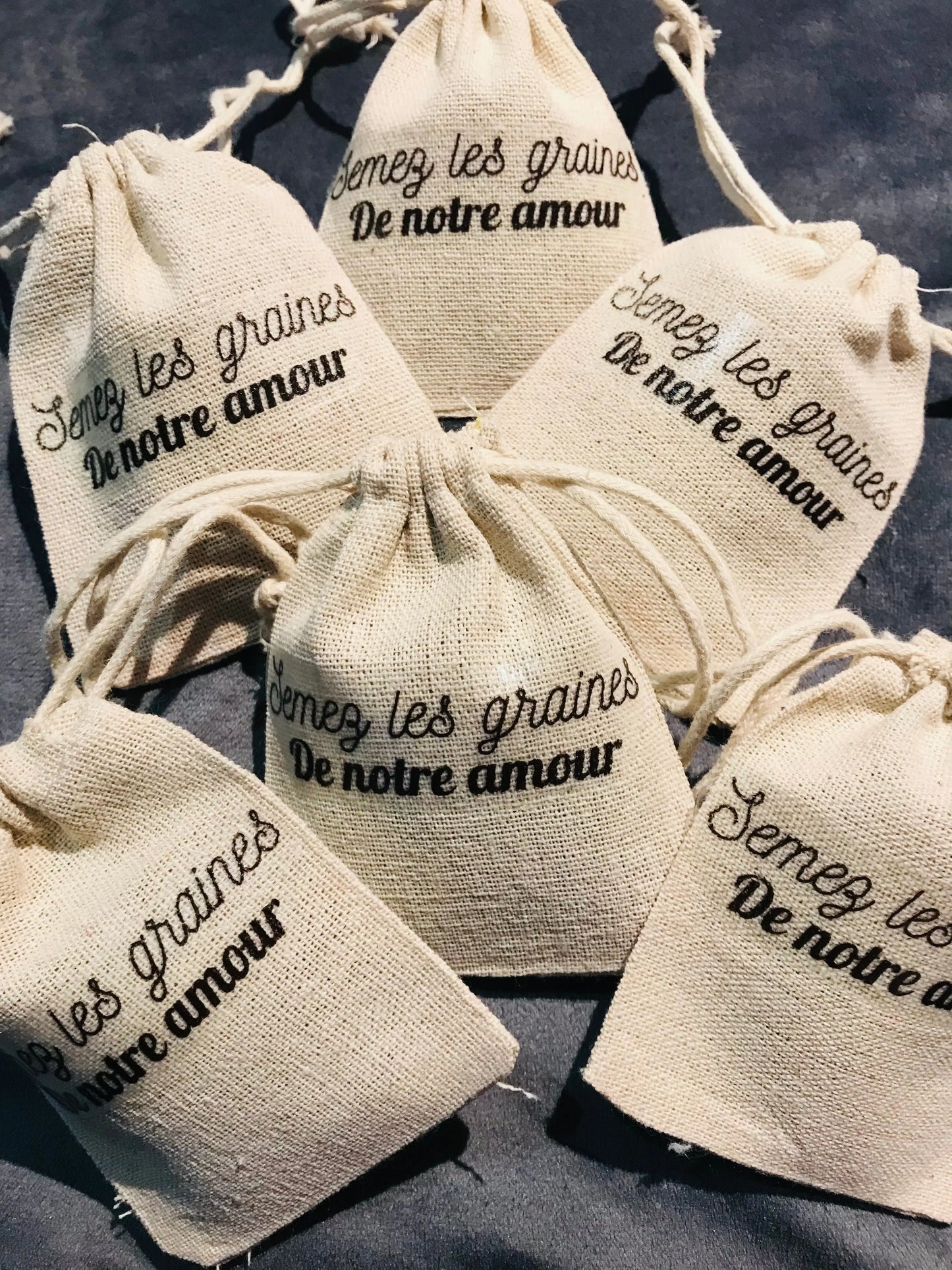 Petits pochons de graines