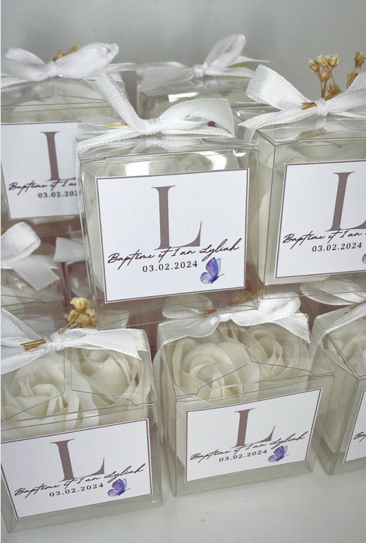Rose de savon